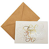 Музыкальная открытка с печатью `Thank You` в крафтовом конверте VC-GCP-TY-5 :: музыкальные открытки с печатью